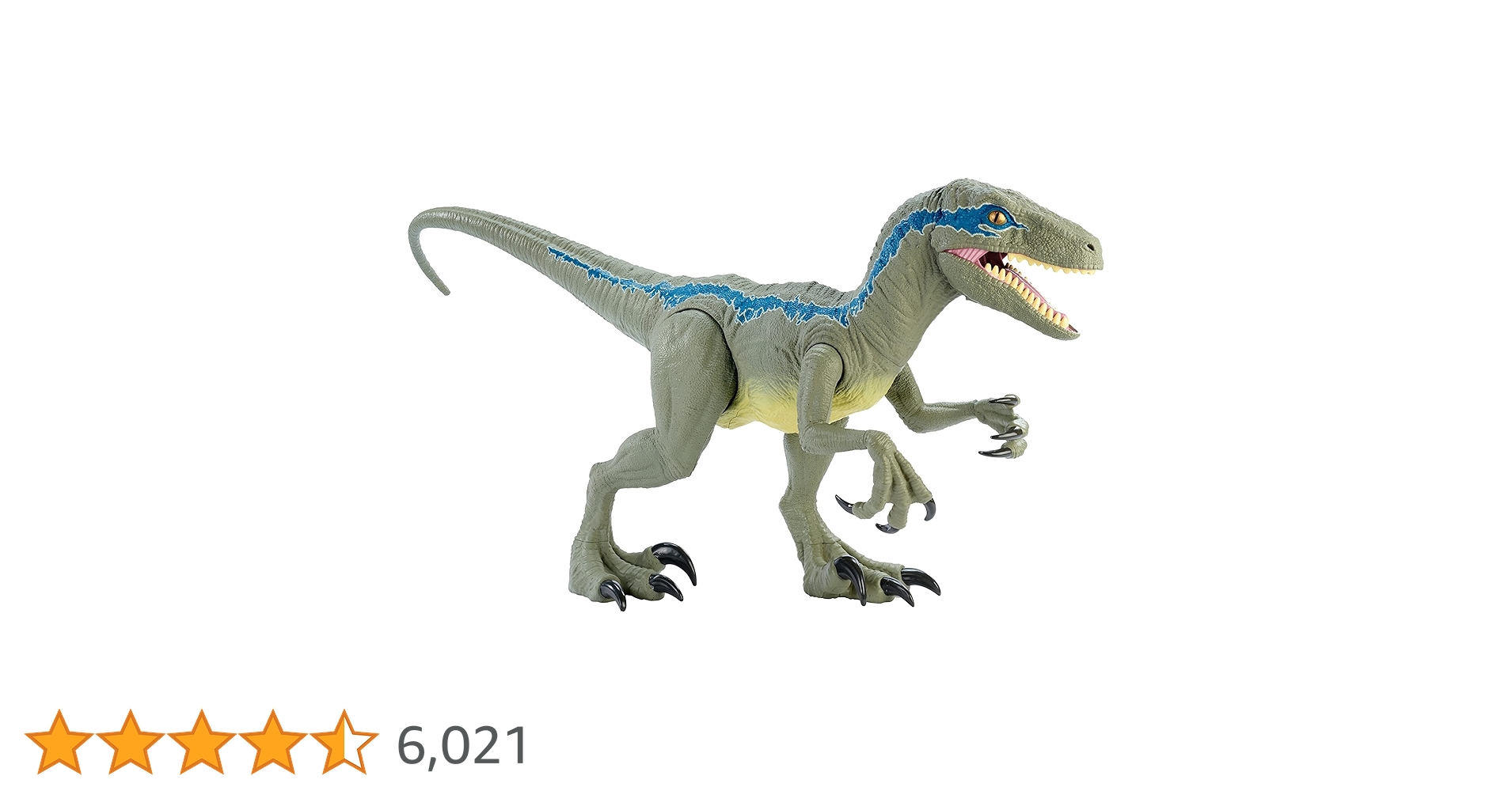 新品 マテル ジュラシックワールド スーパービッグ! ブルー 96㎝！正規